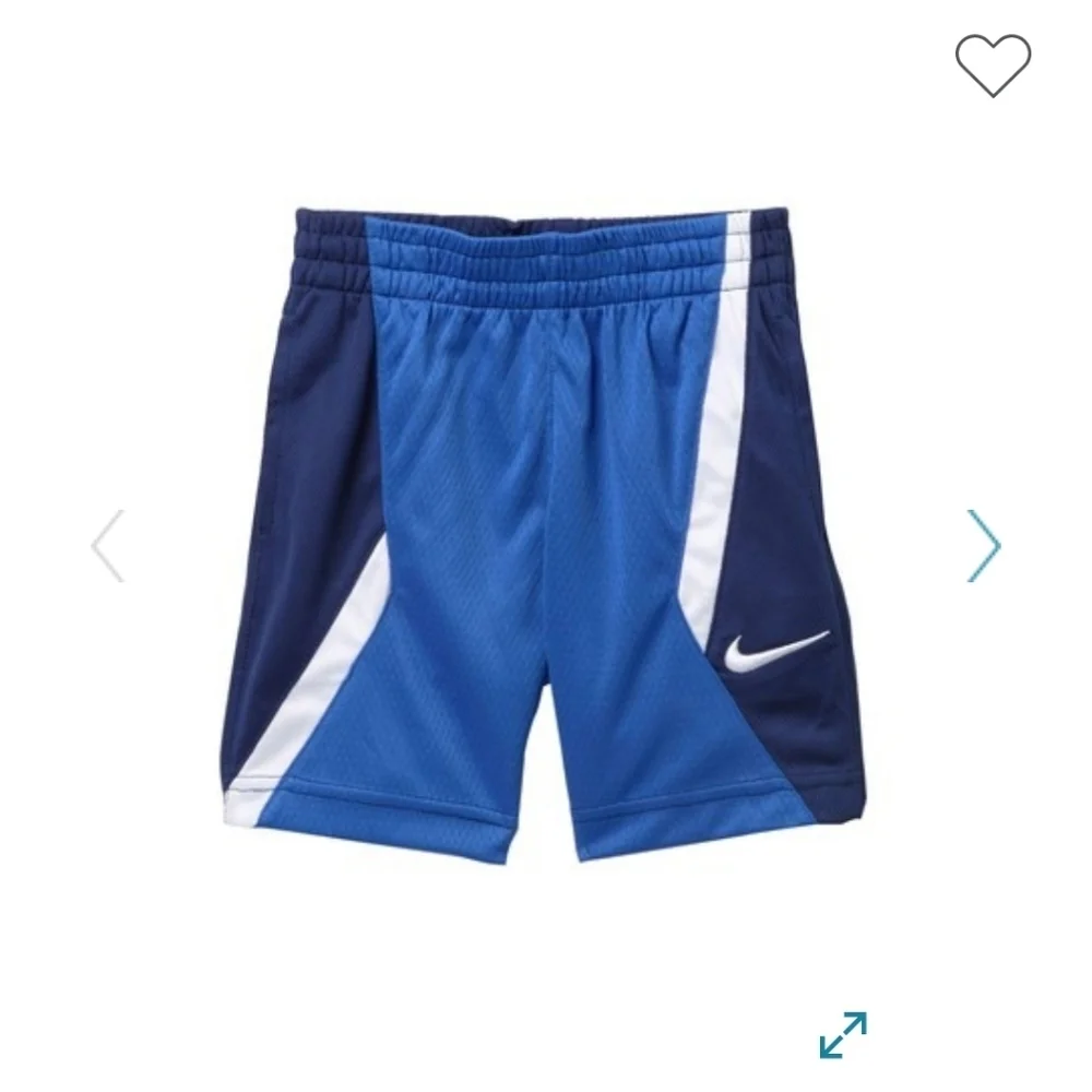NWT Nike Avalanche Dry Mesh Basketball‎ Shorts Fabric Size 2T